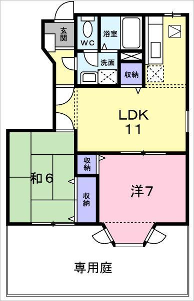 アレグラールⅡの間取り