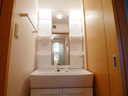 ウエストヒルズBの洗面所