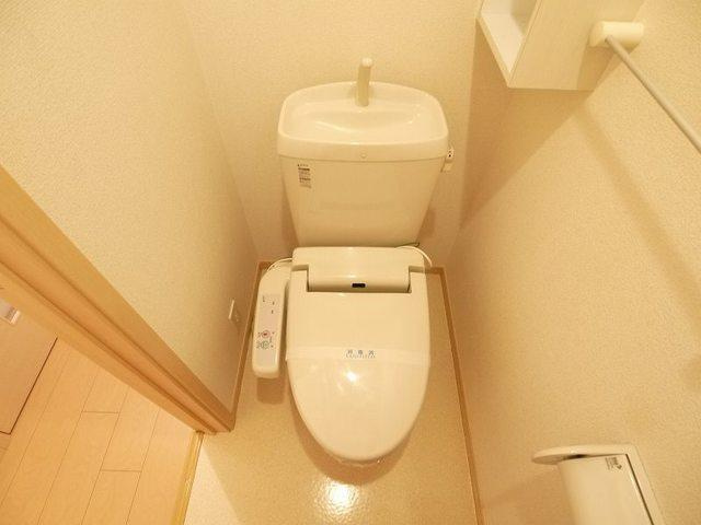 ウエストヒルズBのトイレ
