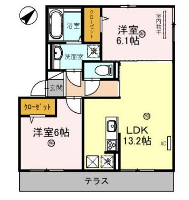エトワールⅢの間取り
