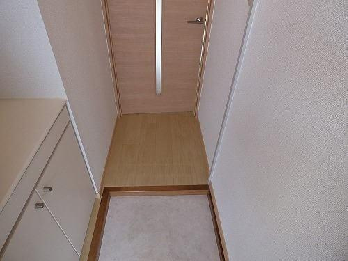 カームハイツ住吉の玄関