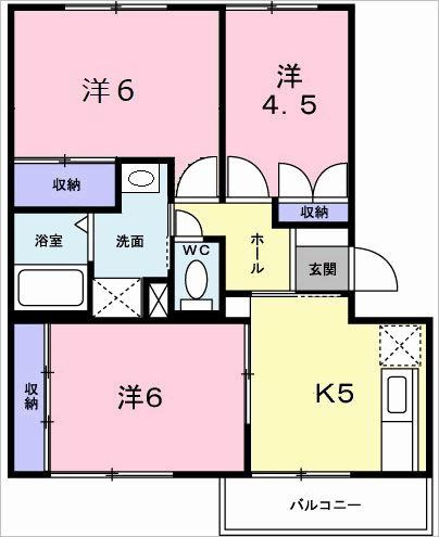 サン・イーストヒルの間取り
