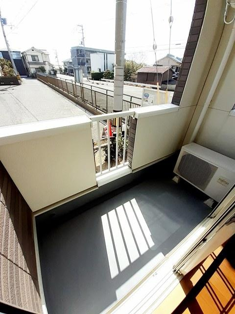 サン・フェルメール弐番館のバルコニー