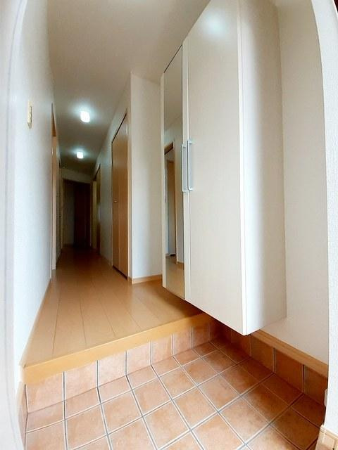 サンガーデンⅡの玄関