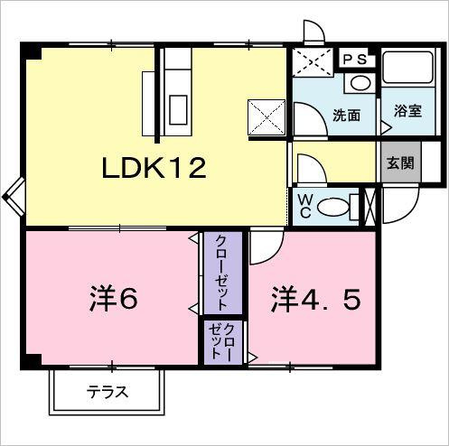 サンロードS１の間取り