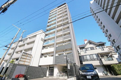 【外観】 | アドバンス大阪城北フィエルテ | 外観は落ち着いています