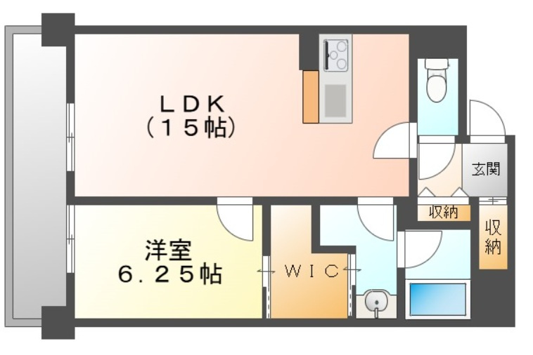 カサ・セグーラ幸町の間取り