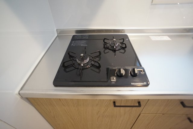 熊本市中央区八王寺町のアパートのキッチン