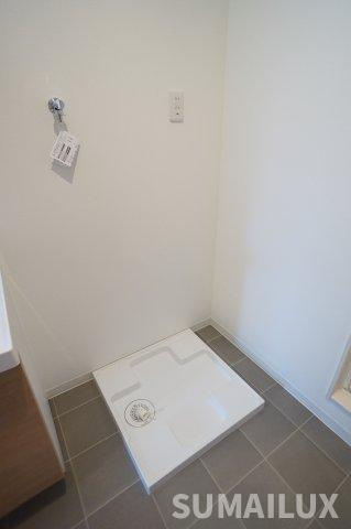 熊本市中央区八王寺町のアパートの洗面所