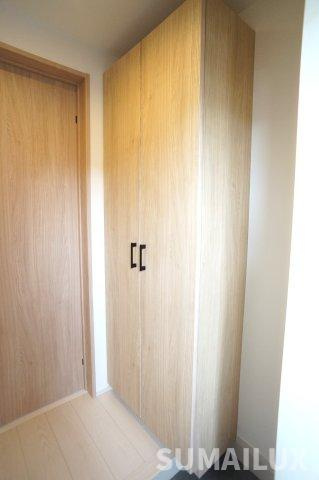 熊本市中央区八王寺町のアパートの玄関