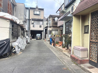 【前面道路含む現地写真】 | 右京区太秦奥殿町　建築条件なし