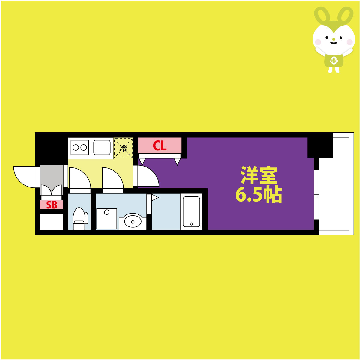 グランエクラ田島の間取り