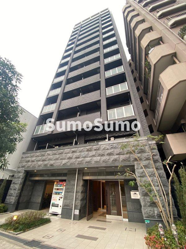 レオンコンフォート難波ノワールの外観|おしゃれな外観です