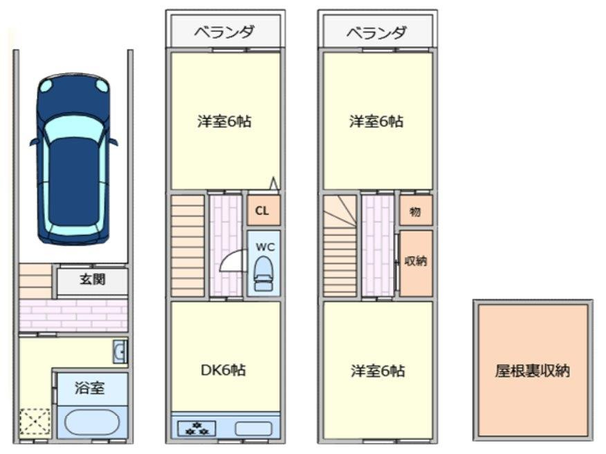 大池町　中古一戸建ての間取り|間取り図はいかがですか？ご希望を叶える間取りですか？リビングの広さは？水回りの位置は？カウンターキッチン？など色々な情報が集約されています。弊社ではリフォームなどのご相談も承っております。