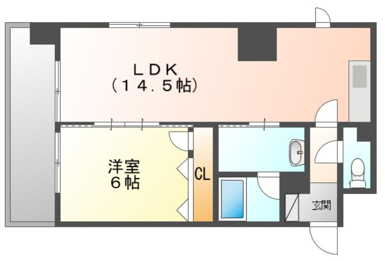 ｓｉｎ　ｋｅｒｕｕｘｕ　ｔｅｒａの間取り