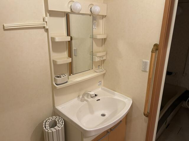 タウンハウス平松本町の独立洗面台