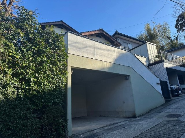 【外観】 | 国屋町売土地(上物付き) | 前面道路から外観を見た様子です