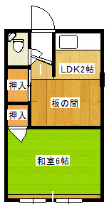 豊田ビルの間取り