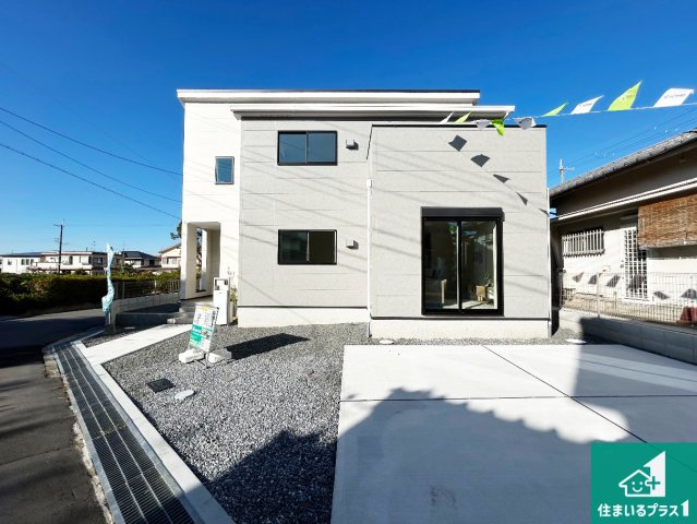 羽曳野市羽曳が丘西　第24-1期　新築一戸建ての外観|安心の10年保証！外観を美しく保ち、雨水で汚れを落とします！気になることがありましたら、お気軽にお問い合わせください！