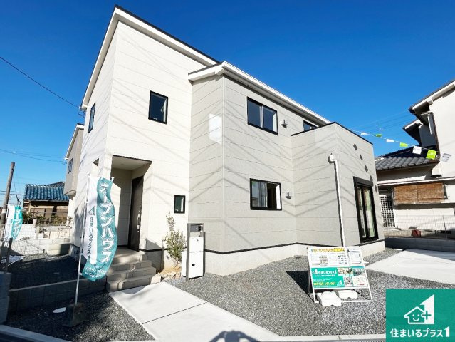 羽曳野市羽曳が丘西　第24-1期　新築一戸建ての外観|お客様に長く安心して住んでいだだける事にこだわった家づくり！住んでからのアフターサービスにもしっかりと取り組んでいます！