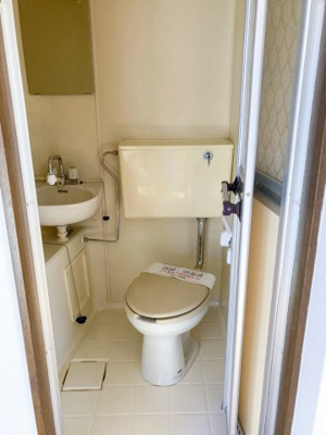 【トイレ】 | スカイハイツ | 3点ユニットバス