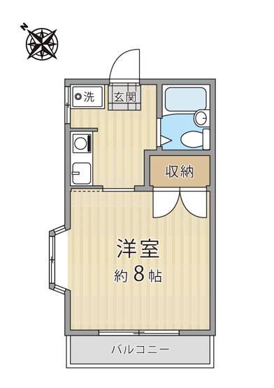 【間取り】 | スカイハイツ
