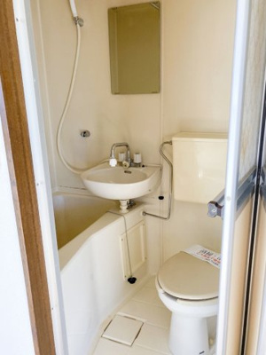 【洗面所】 | スカイハイツ | 3点ユニットバス