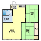 【間取り】 | ホワイトキャッスル豊田Ⅰ