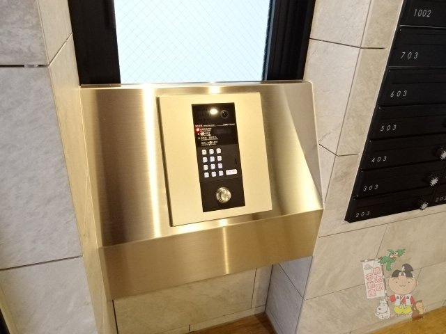 ガーデン富田町のエントランス