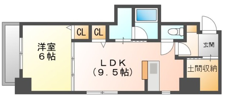 ガーデン富田町の間取り