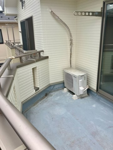戸室戸建のバルコニー