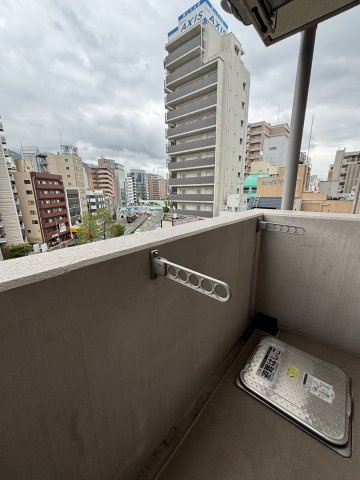 ロイヤルヒル神戸三ノ宮Ⅱのバルコニー