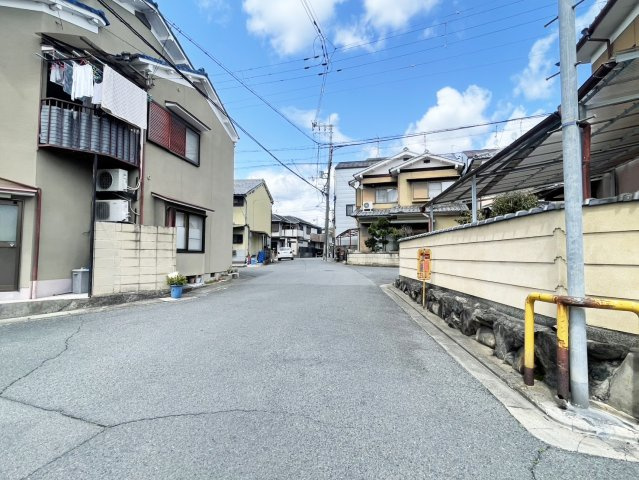 右京区太秦野元町　中古戸建の前面道路含む現地写真|西側道路です■■■日住サービス京都五条店　冨岡勇人■■■