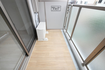 【バルコニー】 | エスリード弁天町桜通レジデンス | 陽当たり良好なバルコニーです