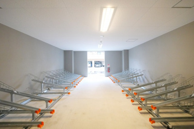 【その他共用部分】 | エスリード弁天町桜通レジデンス | 駐輪場です