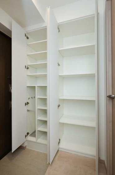 カルトレリアの収納