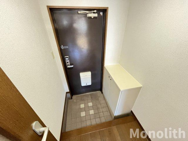 スパシーバ積川の玄関
