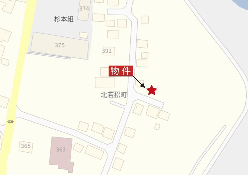 鈴鹿市北若松町 G号地の地図|詳細Map