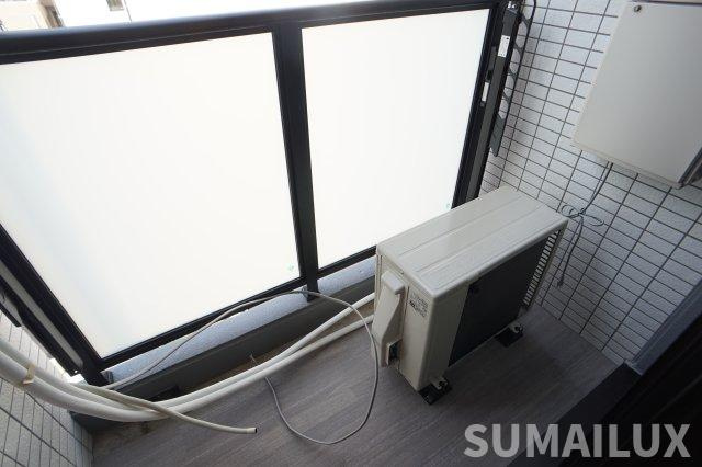 熊本市中央区水前寺２丁目の賃貸マンションのバルコニー