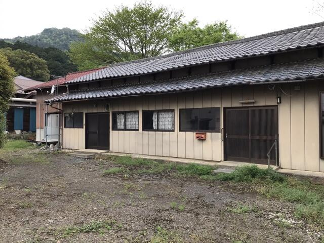 桐生市梅田町古民家の外観