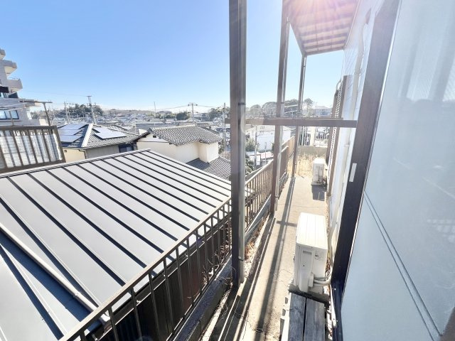 グリーンハウスⅡのバルコニー