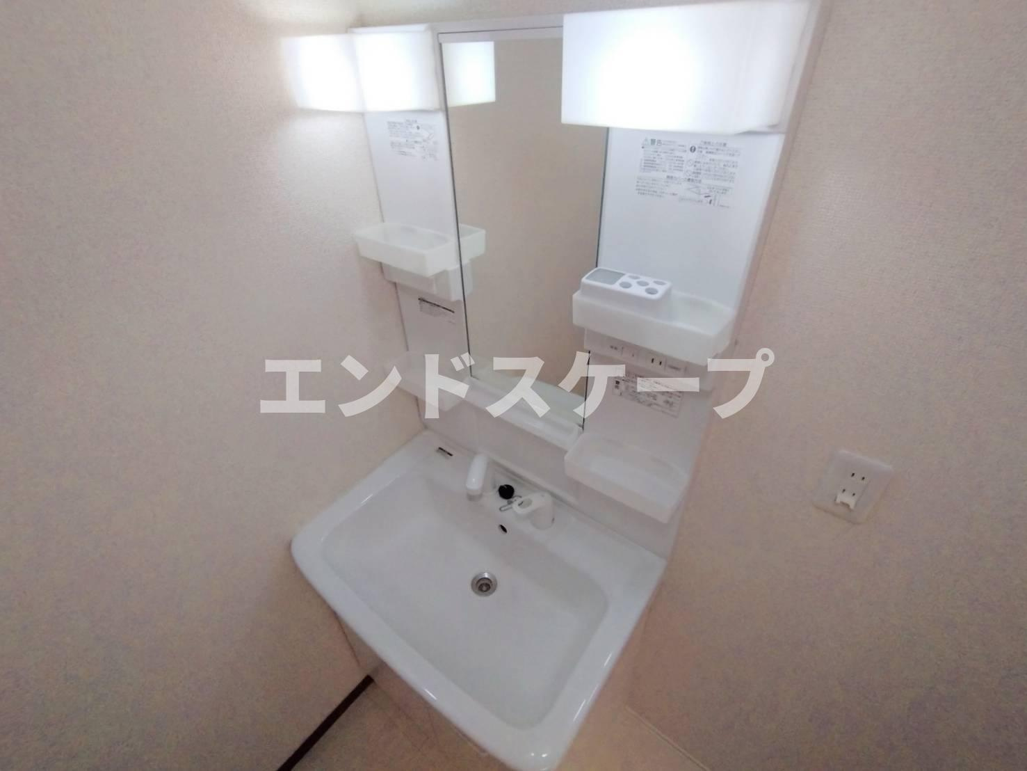 ヴィラアネックスの独立洗面台|高崎、前橋エリアのお部屋探しはエンドスケープまで！お客様の理想お聞かせ下さい♪