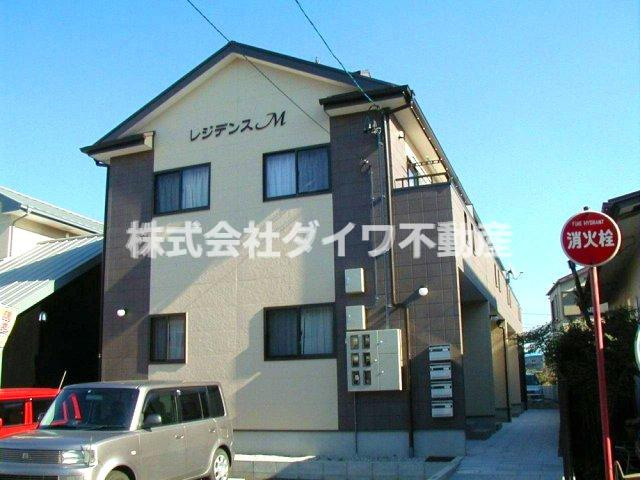 レジデンスＭの外観パース