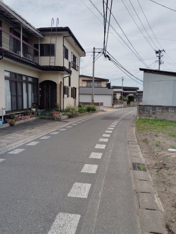 【前面道路含む現地写真】 | 米沢市下花沢１丁目　売地