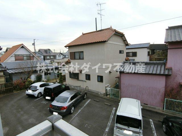 エルディム上地の駐車場