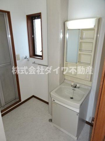 宇野ハイツの洗面所