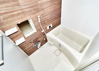 グリーンメゾン片山の浴室|※お部屋により仕様が異なる場合があります。
