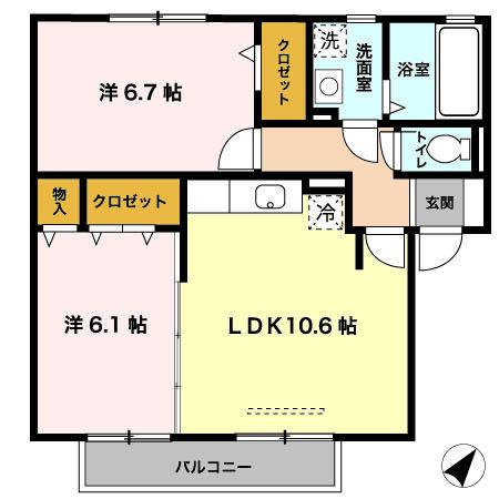 サワーフローラ　A棟