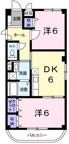 バージンブリッジⅡの間取り