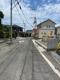 ジョイフルガーデン喜多川PARTⅡ　9号地の前面道路含む現地写真